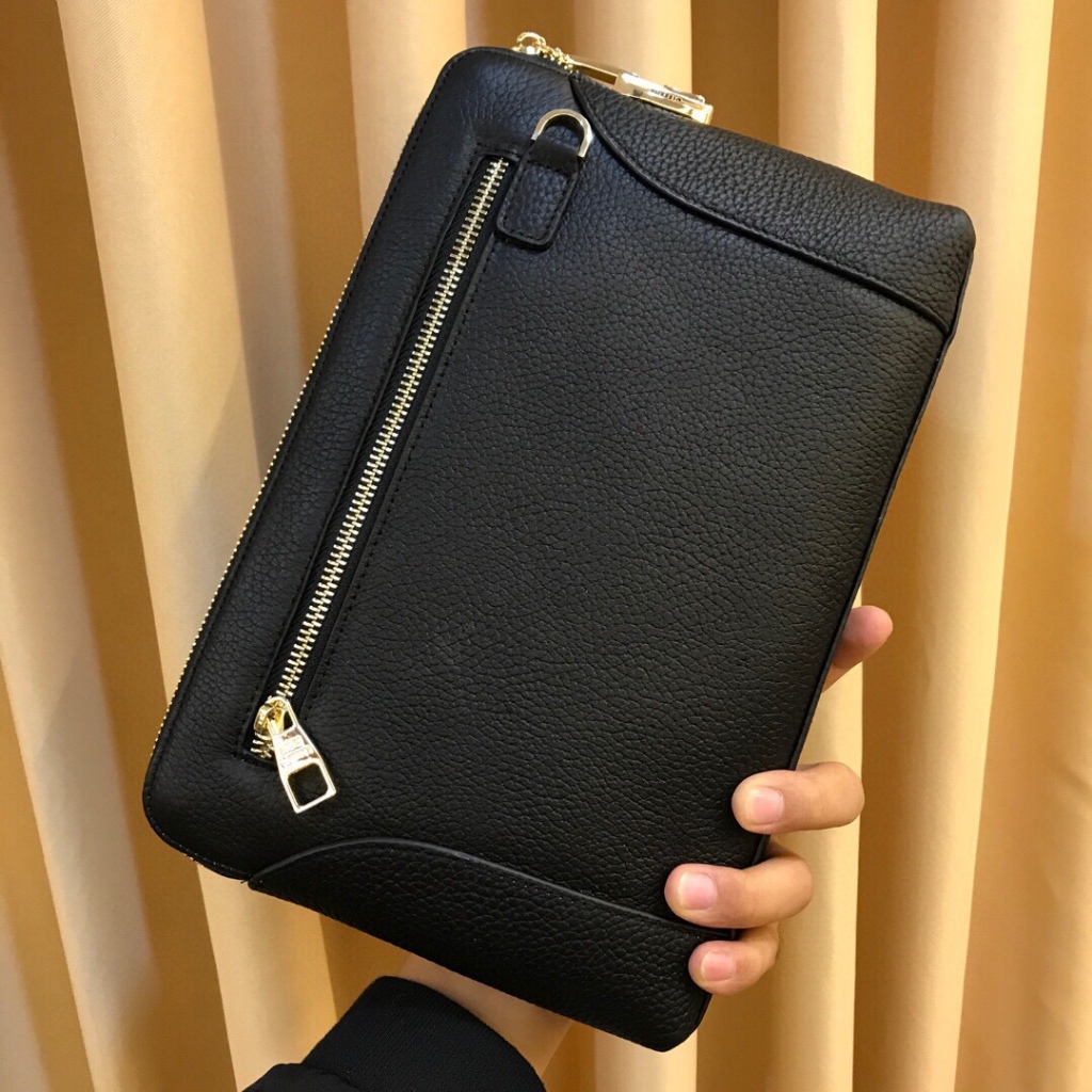 Multi-purpose, comes with a gift box, brand new ORI VV men's clutch, branded imported handbag.