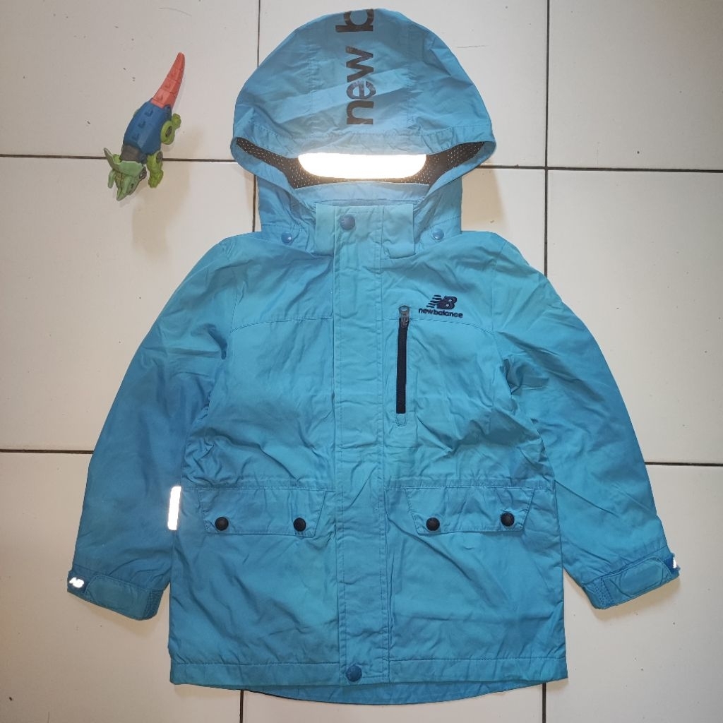 Jaket Parka Outdoor Anak Laki-Laki Perempuan NB New Balance Original Branded Second Preloved Sporty 