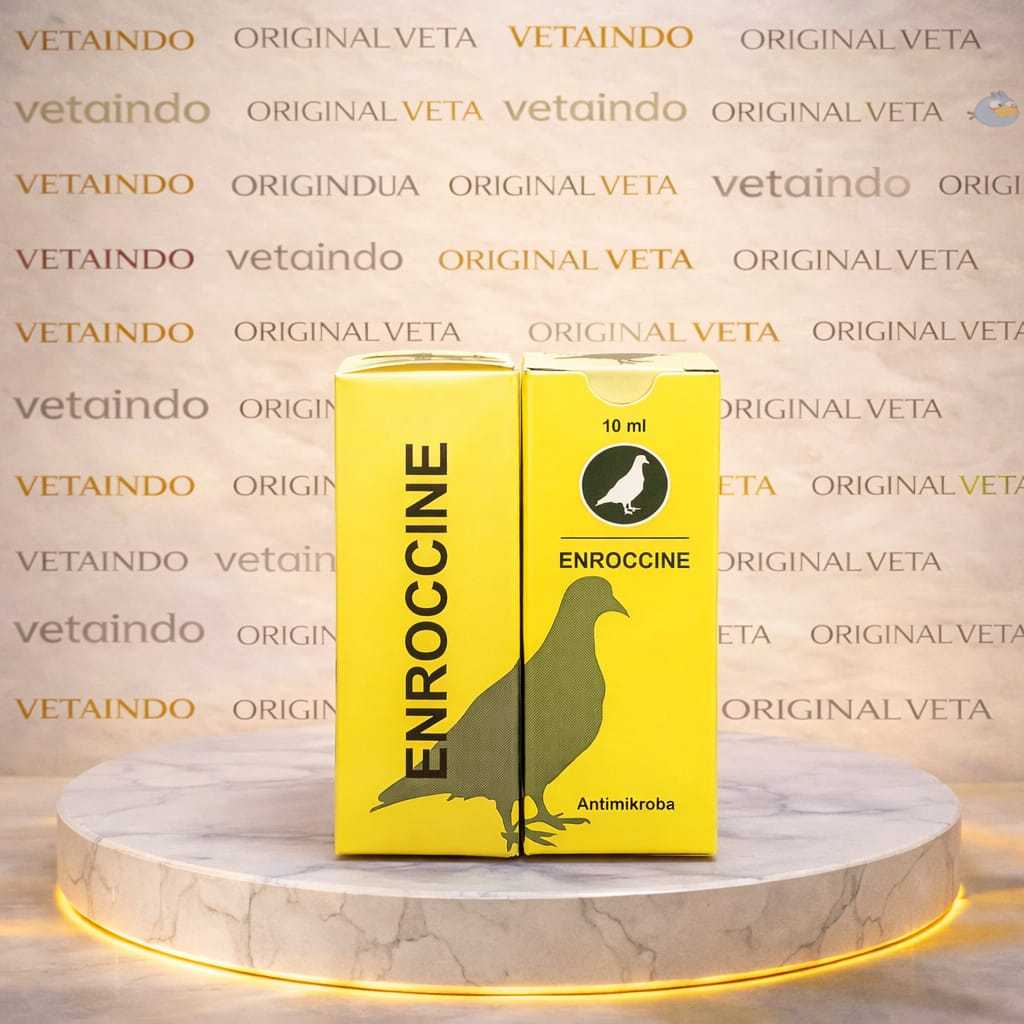 OBAT BURUNG ENROCCINE VITAREST DIARE BERAK HIJAU KAPUR ANTIMIKROBA