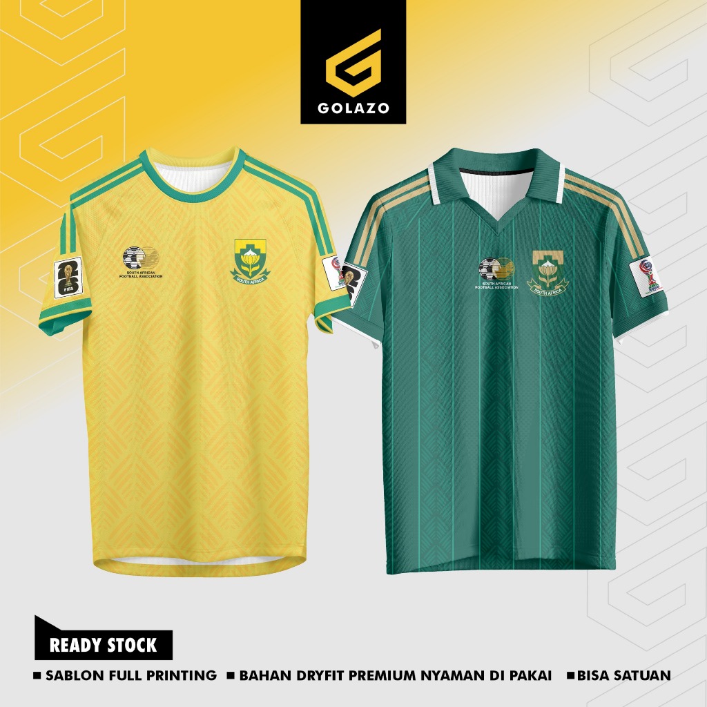 Jersey Afrika Selatan Series Full Printing Dryfit Milano