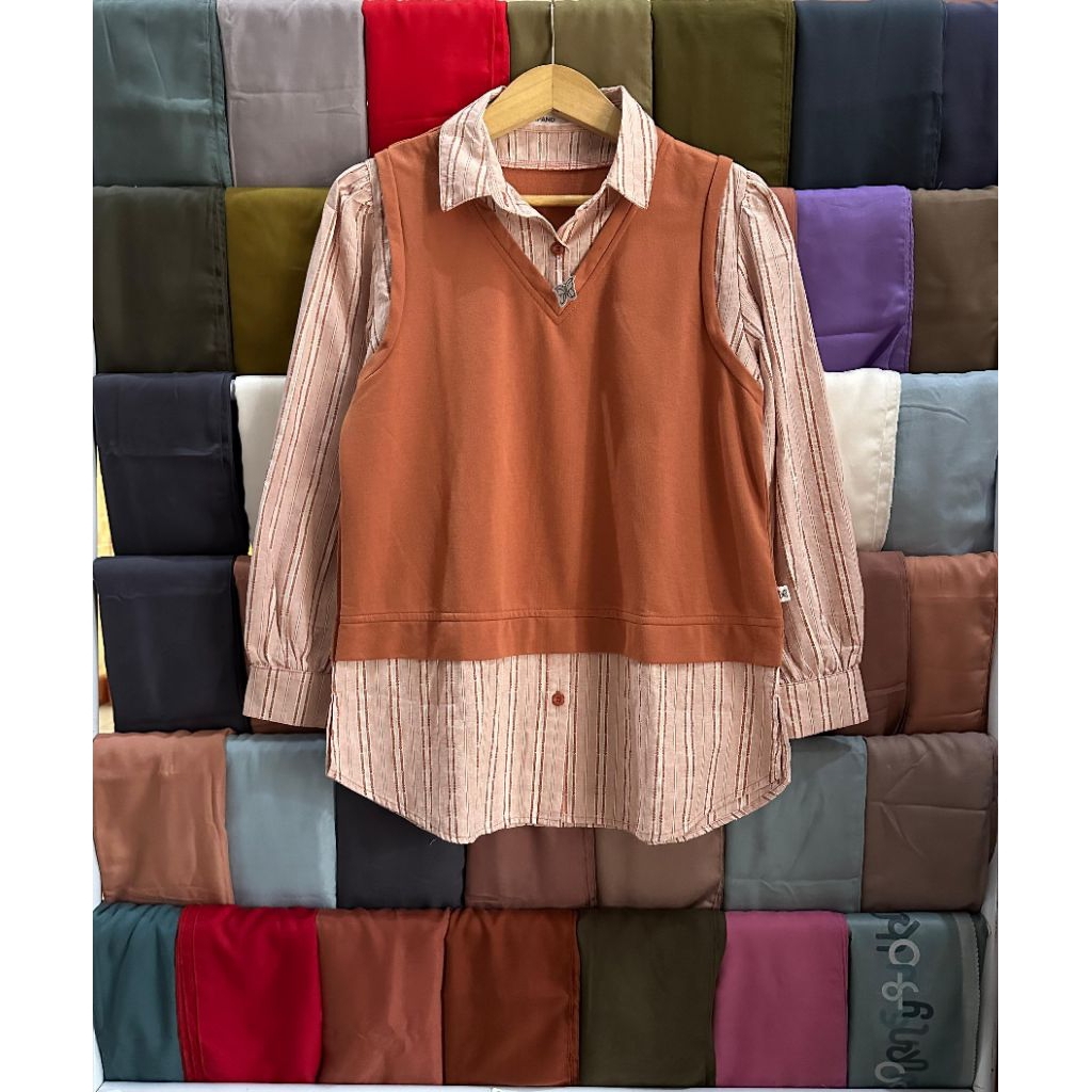 Orange Blouse - EXPAND, Pakaian Wanita