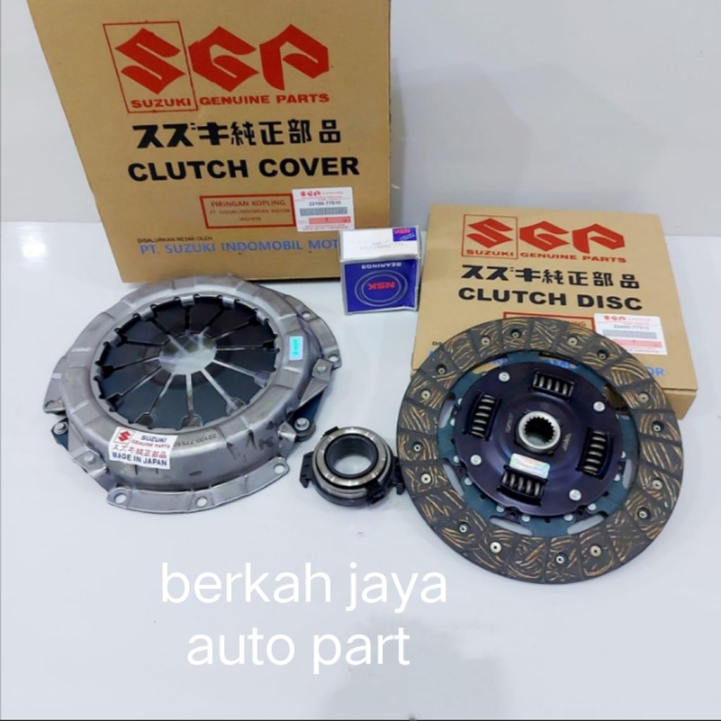 KOPLING SET SUZUKI FUTURA 1.5 INJEKSI/KARBU KAMPAS KOPLING DEKRUP DEKLAHAR BARU ORI