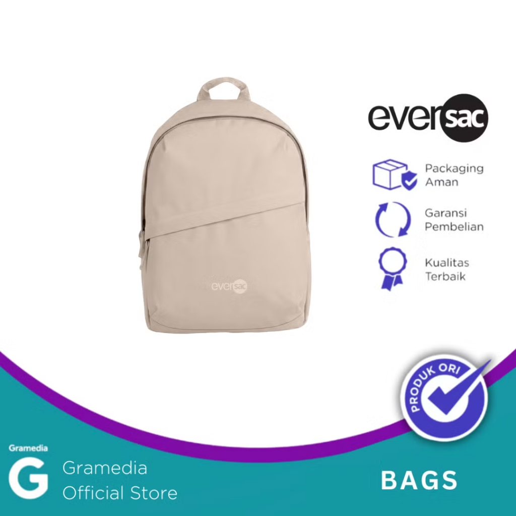 Eversac Backpack Lobu Beige