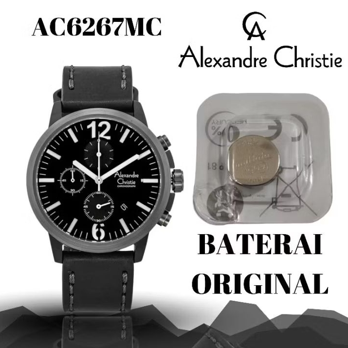BATERAI JAM ALEXANDRE CHRISTIE ORIGINAL AC6267MC