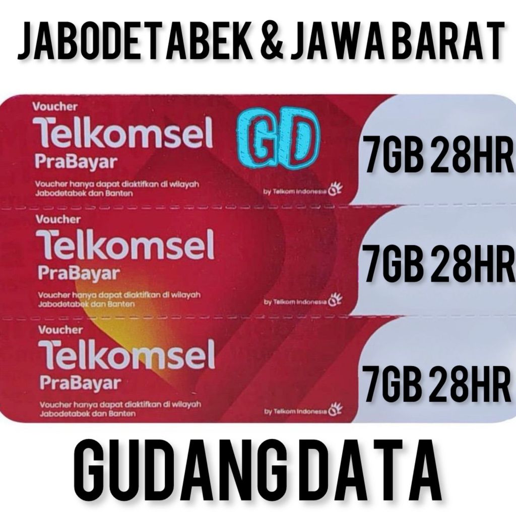 Voucher Telkomsel 7GB