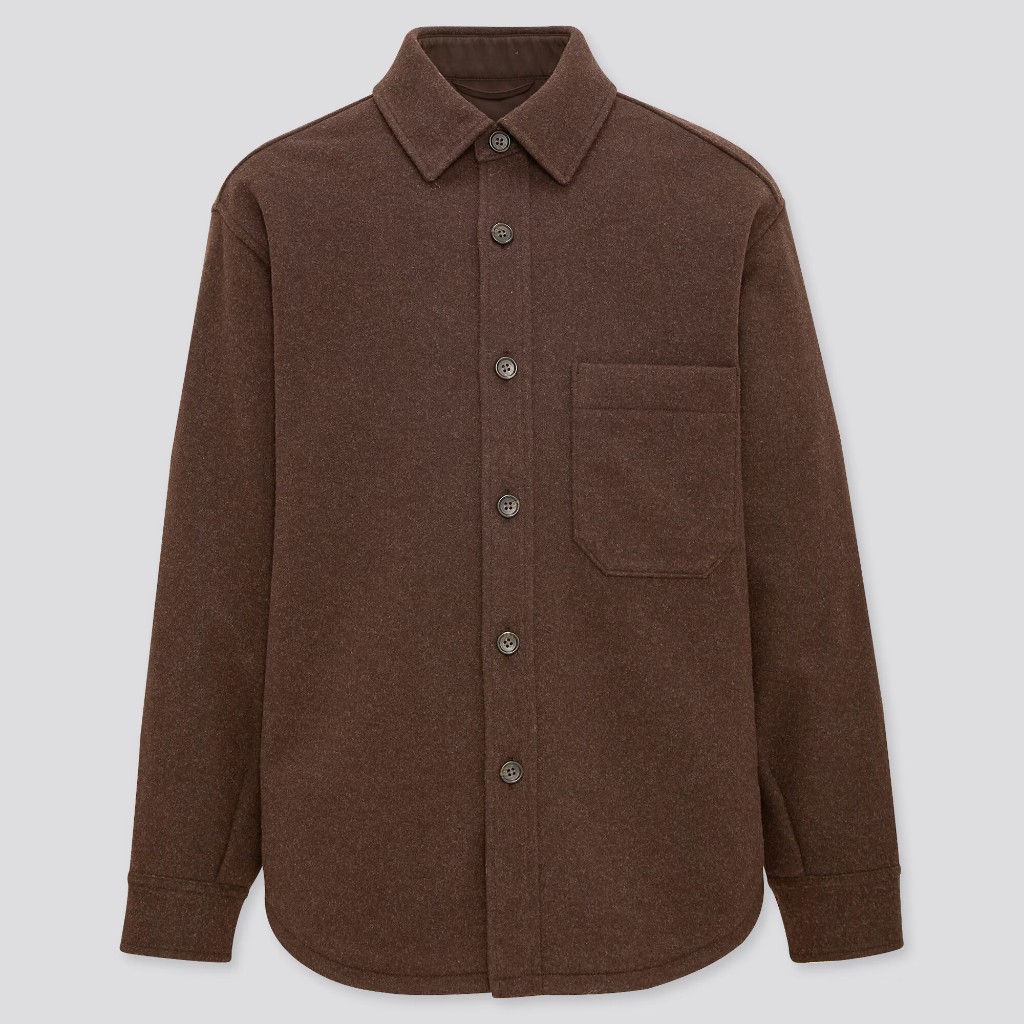 Uniqlo Double Face Overshirt Jacket