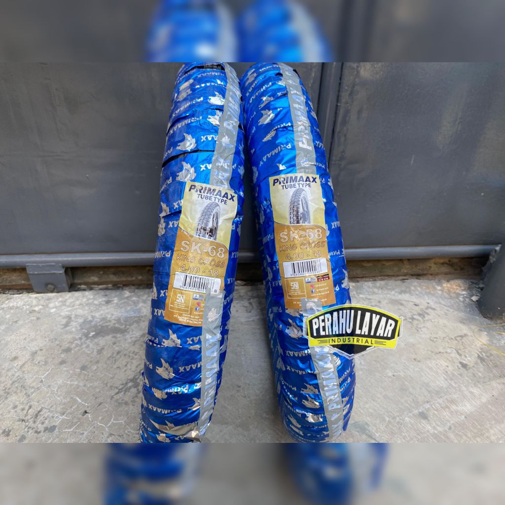 Ban luar primax sk68 sk 68 type king cross ring 18 Ban motor trail tube Ukuran 400 ring 18 king cros