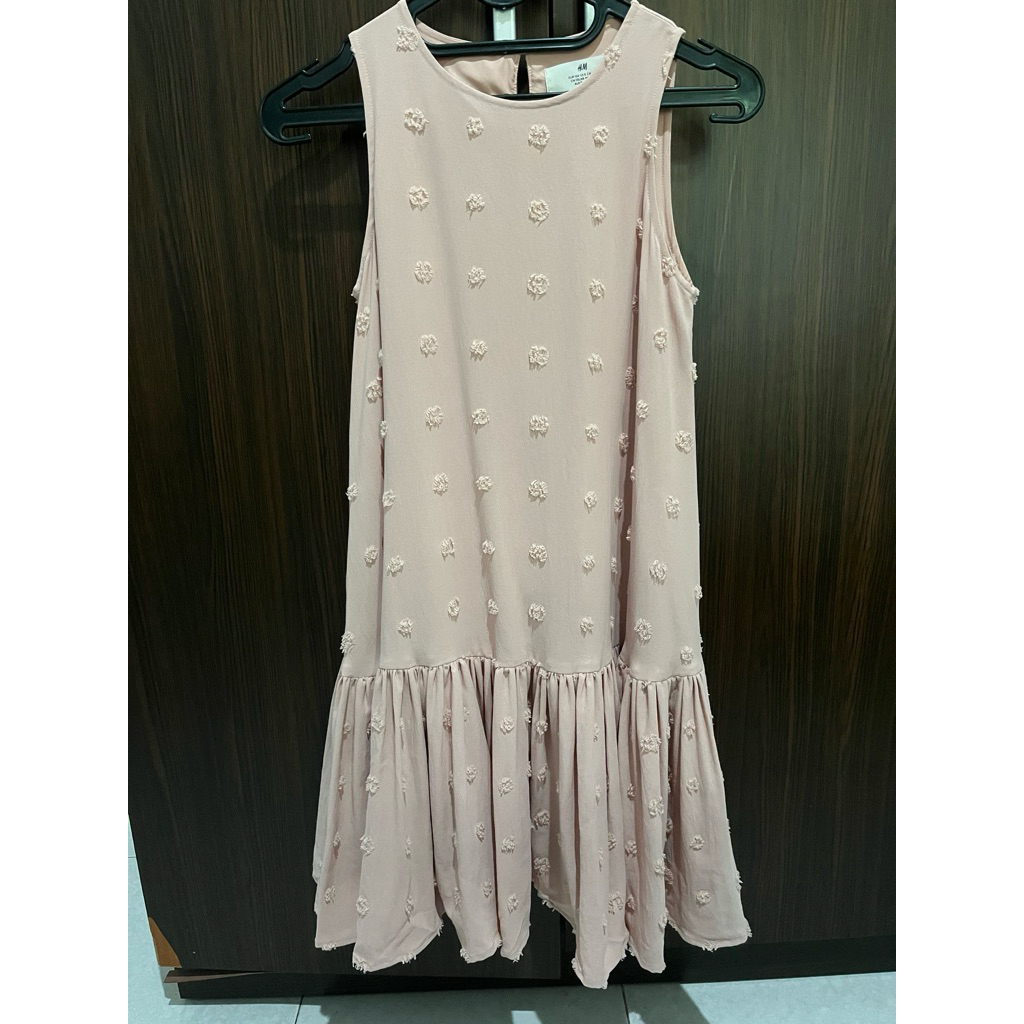Preloved Dress pink 8-9 years