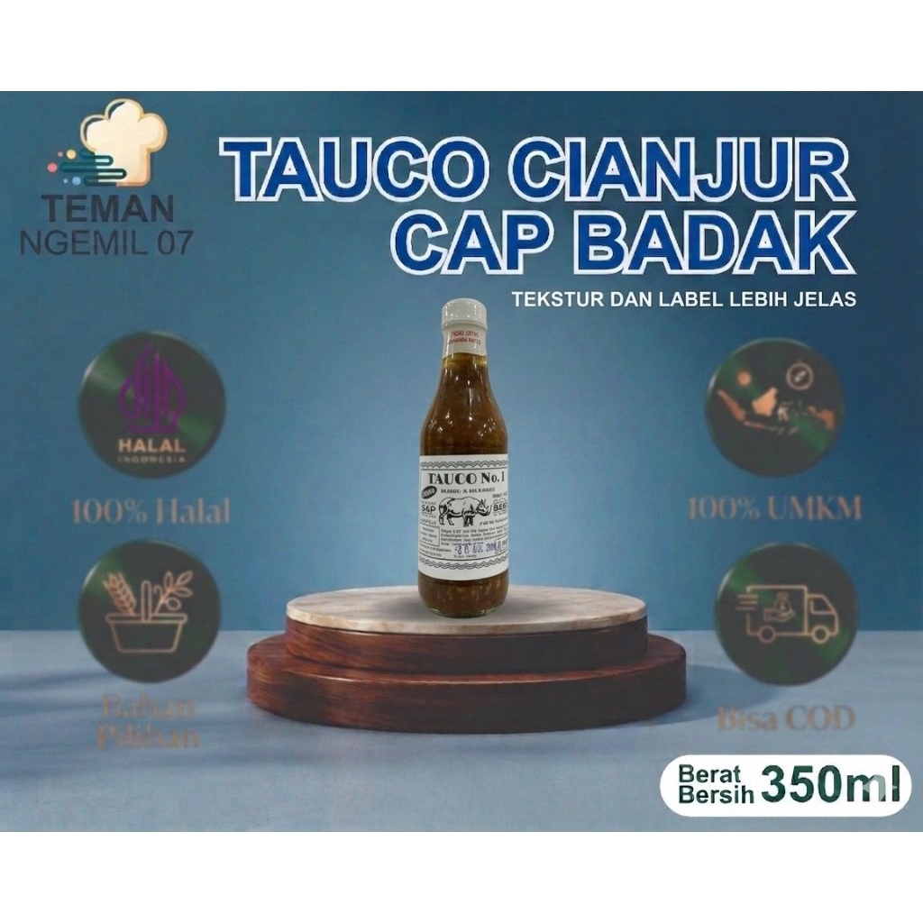 Tauco Cap Badak Asli Cianjur