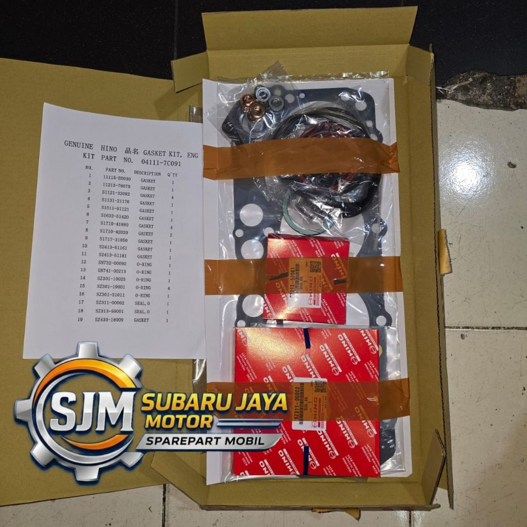 Gasket Full Set / Packing Set Dutro 130HT 04111-7C091