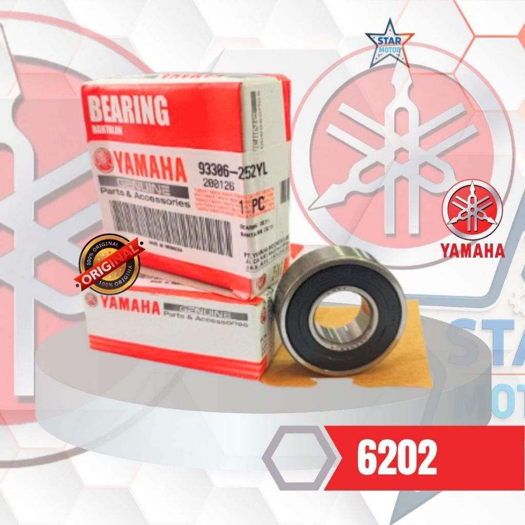 Bearing 6202 Original Yamaha