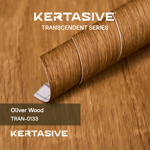 KERTASIVE PVC Interior Film - TRANSCENDENT OLIVER WOOD