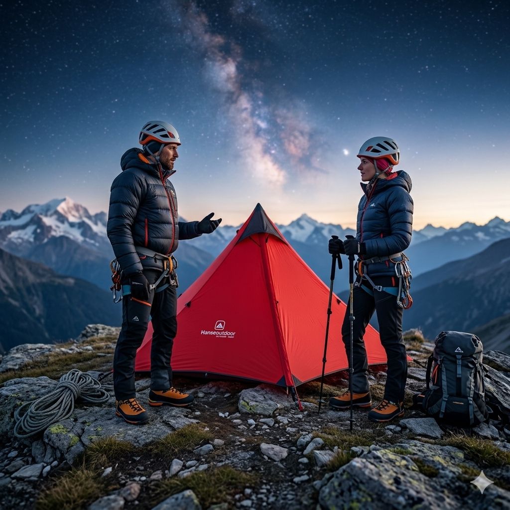 Tenda Trafthen  1 person HANSEOUTDOOR GEROTHAN01 series tenda camping ringan