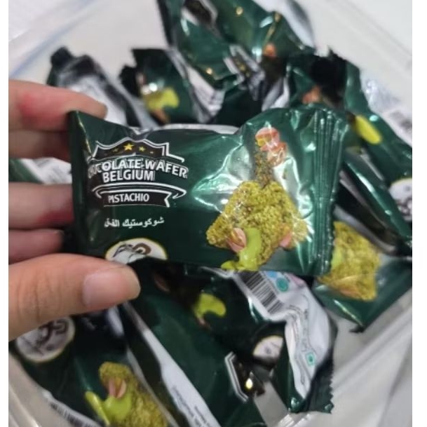 coklat Belgium wafer 25gr