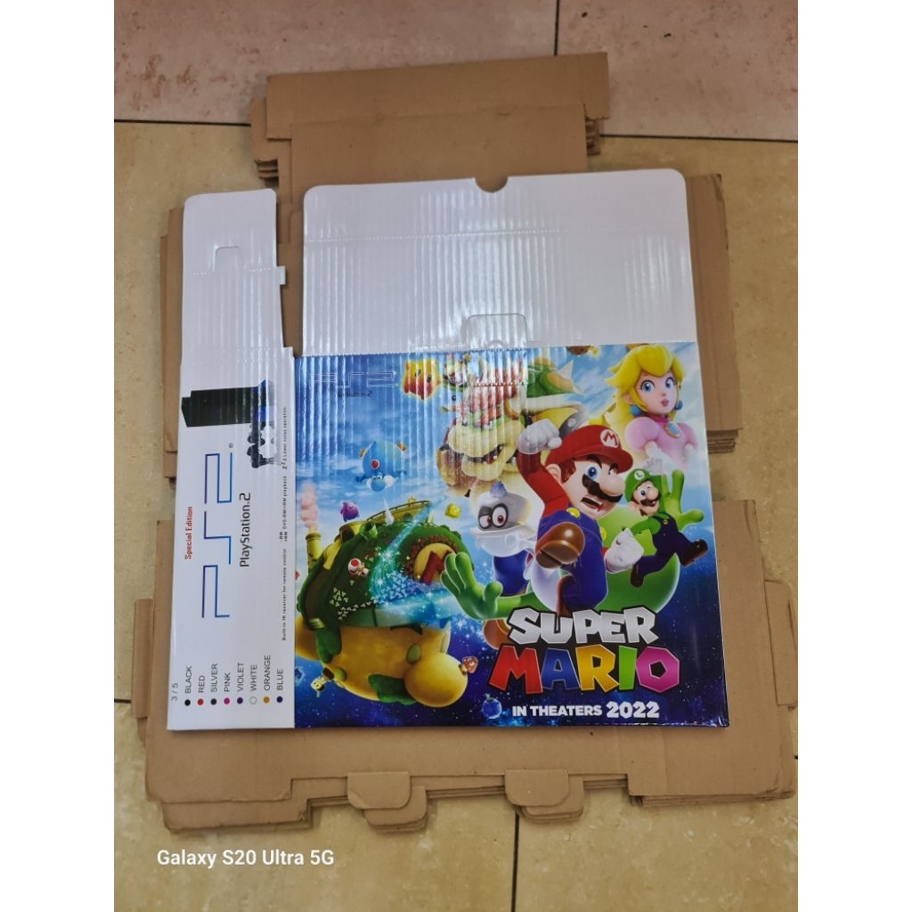 Kardus Ps2 Fat / Dus Ps2 Tebal lengkap dalaman