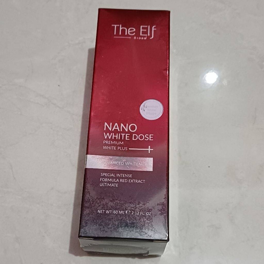 DECLUTTER THE ELF Nano White Dose Premium White Plus Advance Whitening 60ml