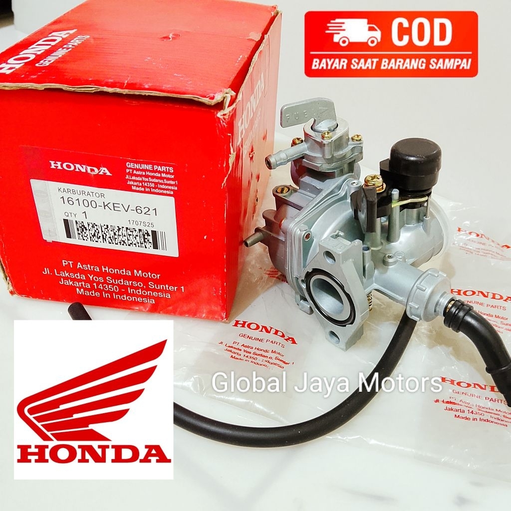 KARBURATOR ASSY HONDA KEV SUPRA X LAMA SUPRA FIT LAMA SUPRA 100 ORIGINAL