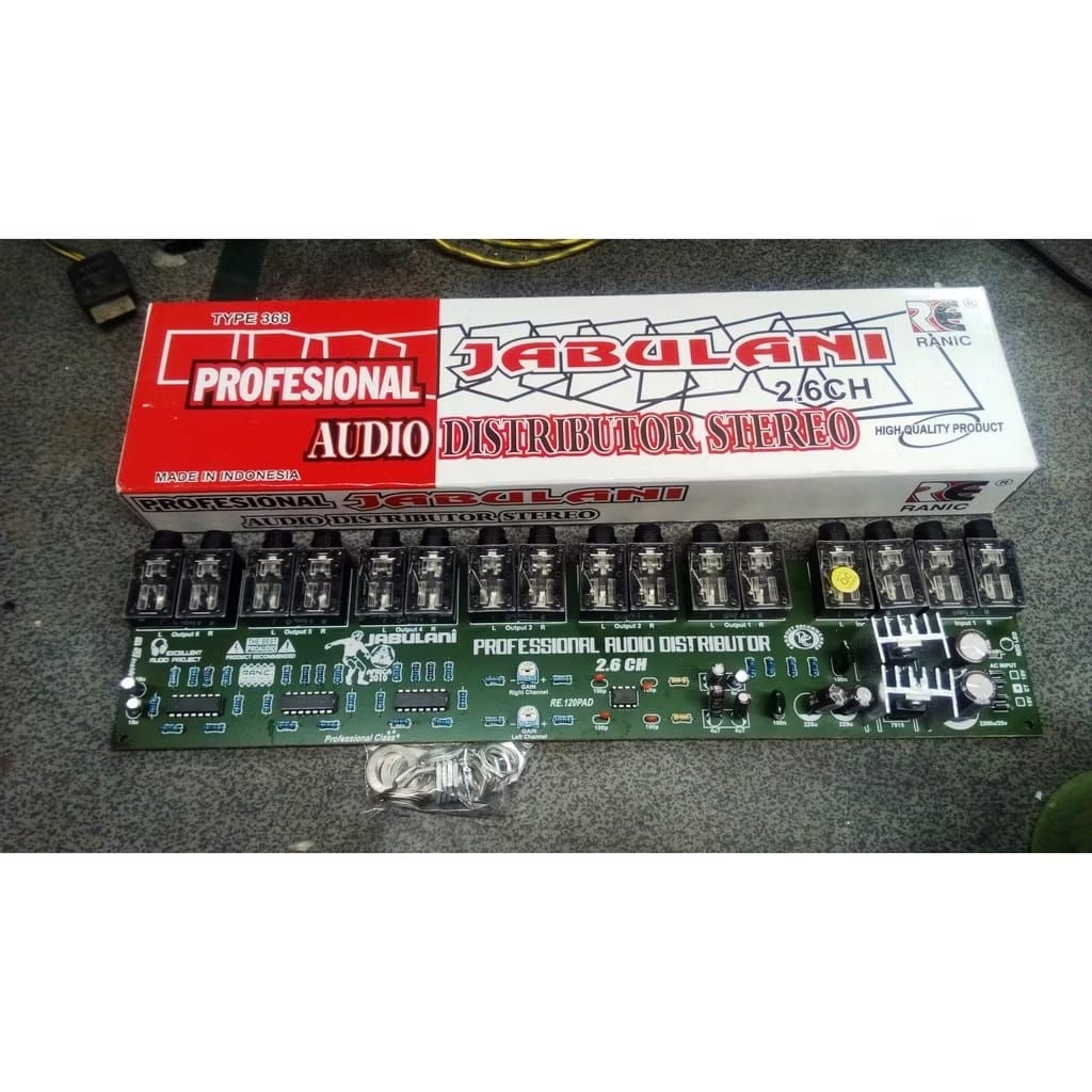 Kit audio distributor jabulani