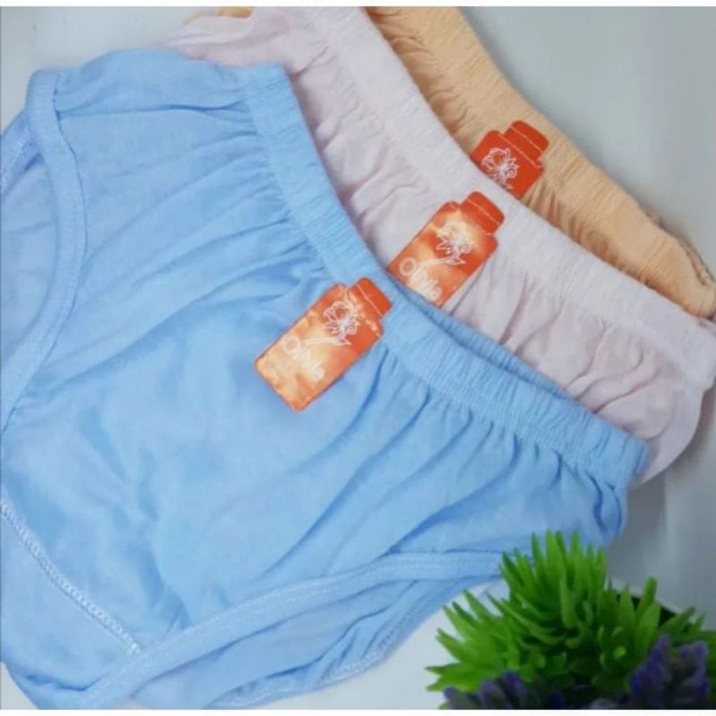 Celana Dalam Wanita Lusinan Jumbo Katun M-L-XL-XXL -XXXL-XXXXL/ CD Wanita Murah Isi 1- 3Pcs