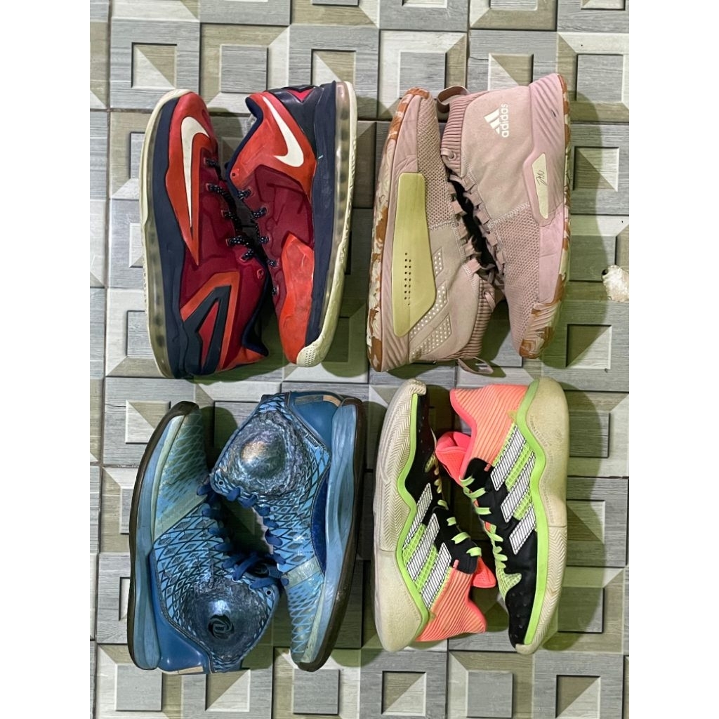 SEPATU BASKET 40-45 MURAH SECOND PRELOVED BEKAS KONDISI MANTAP