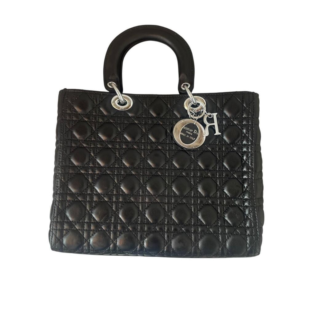 tas lady dior medium tote bag