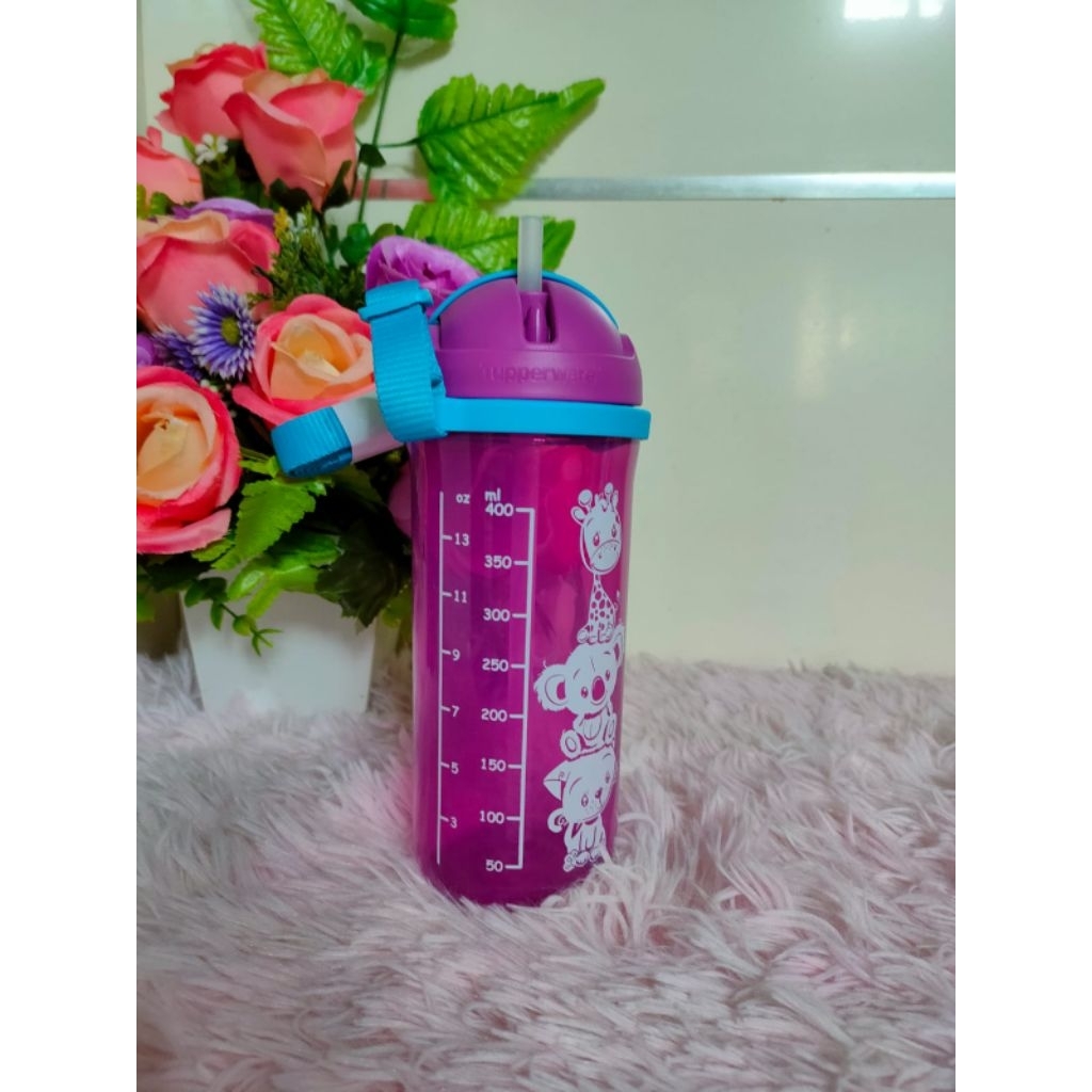Kiddos tumbler straw tupperware impor
