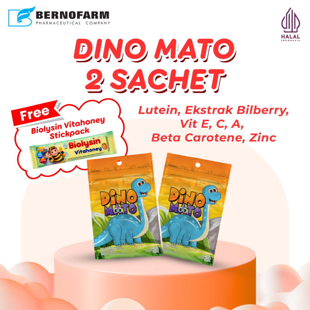 2 Sachet Dino Mato