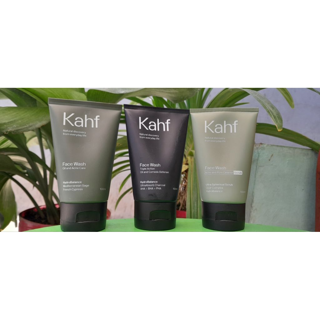 Sabun Cuci Muka Pria Kahf 100 ml