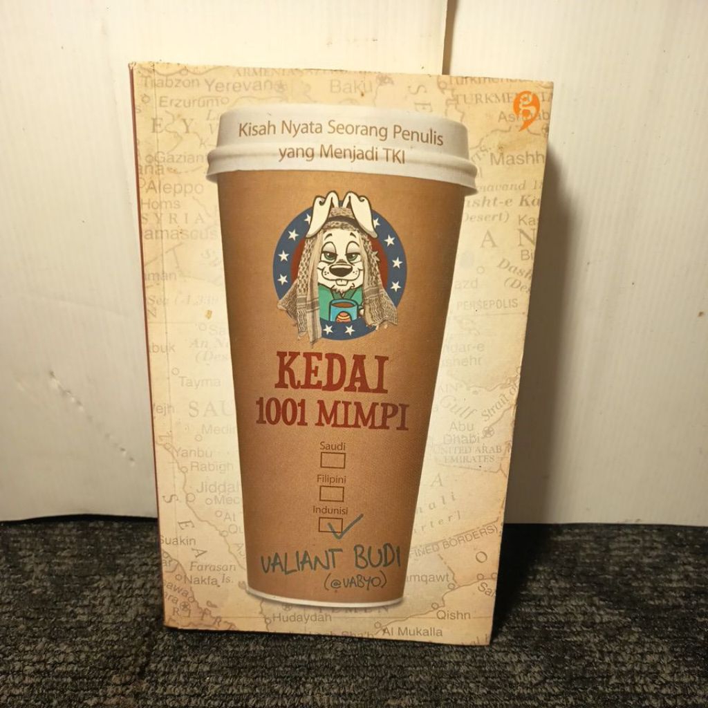 kedai 1001 mimpi - Valiant Budi (preloved buku ori)