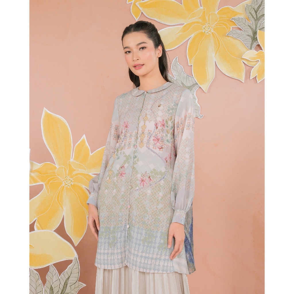 MUDA - KEMALA TUNIC - INDIGO / Tunik MUDA OFFICIAL