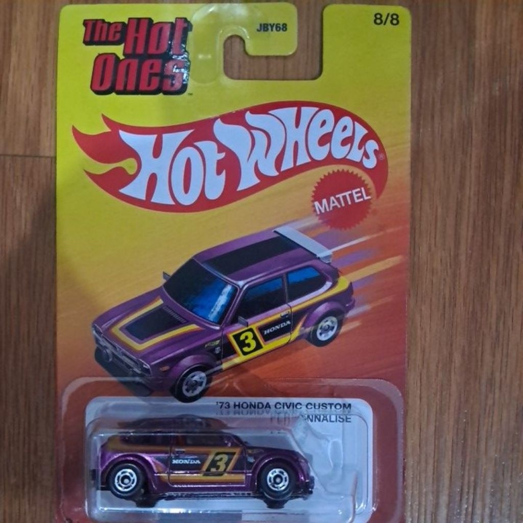 hotwheels 73 honda civic custom