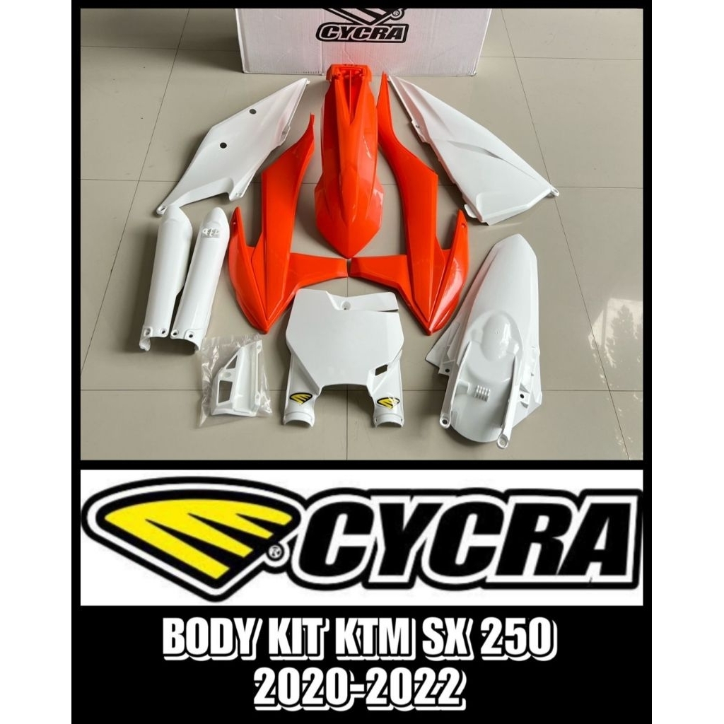 body set ktm sx 250 2020 2022 cycra