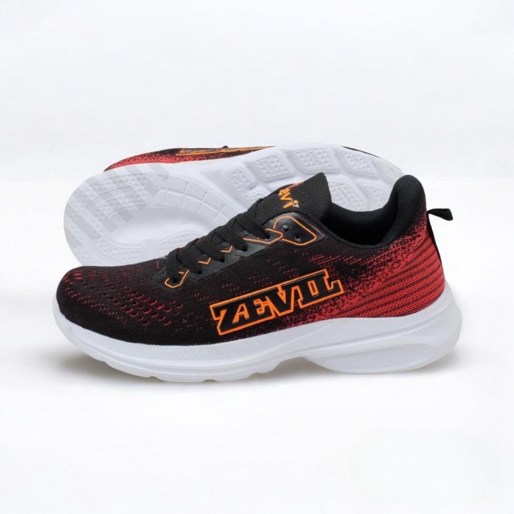 Sepatu Running Olahraga Pria Zevil Joging Sneakers Cowok