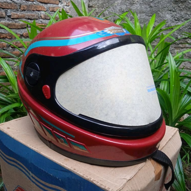helm retro/vintage/jadul full face