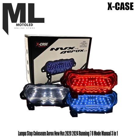 LAMPU STOP AEROX NEW NVX COLOSEUM 8 MODE STOPLAMP NEW AEROX NVX 8 MODE COLOSEUM LAMPU BELAKANG AEROX