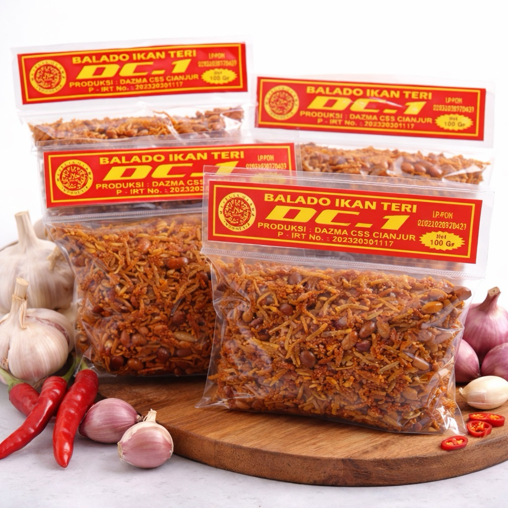Kaloonaentier Balado Kentang Mustofa Ikan Teri Dc-1 100Gr