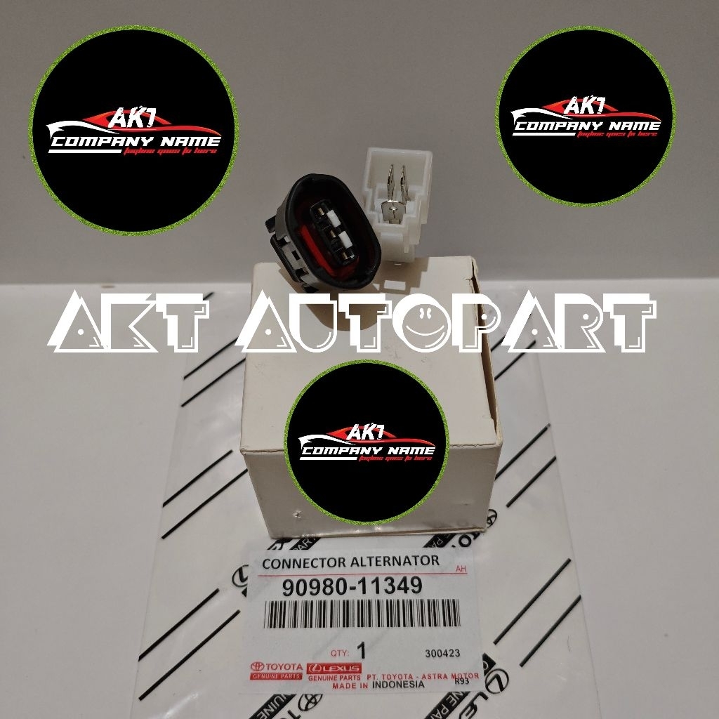 Soket alternator socket connector alternator Toyota Kijang 7K