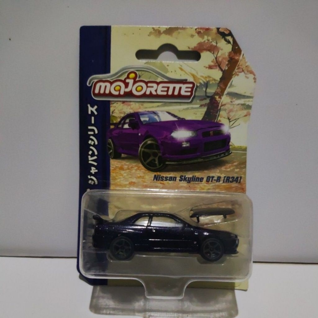 Majorette Japan Series Nissan Skyline GT-R R34 Chase