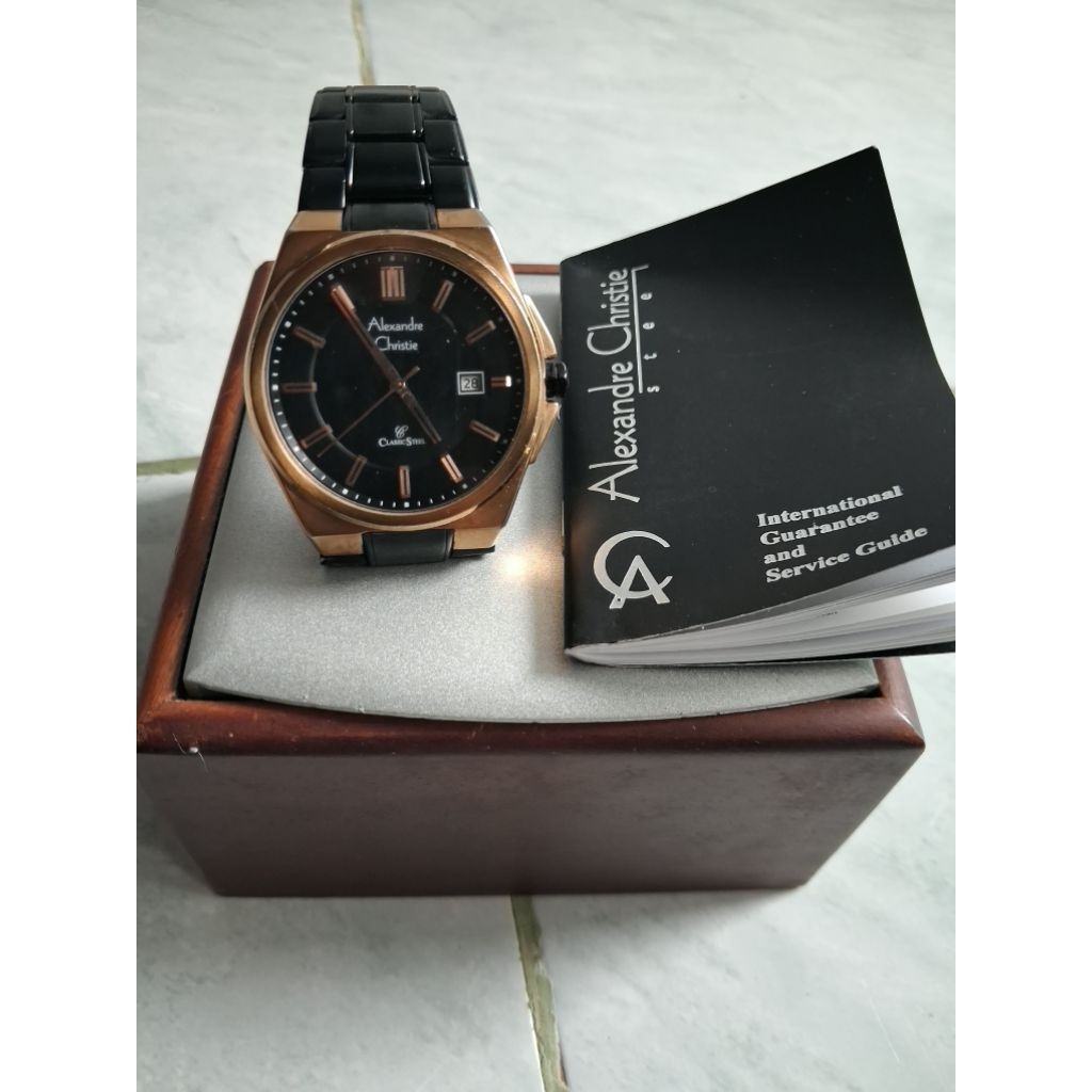 jam tangan alexander christie bekas cristie second