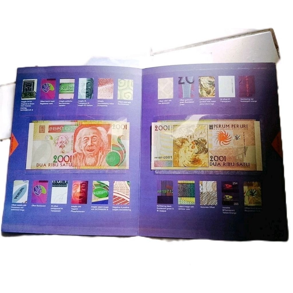 UANG TESTNOTE AFANDI 2001