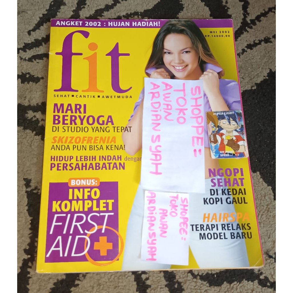 majalah fit dewi sandra