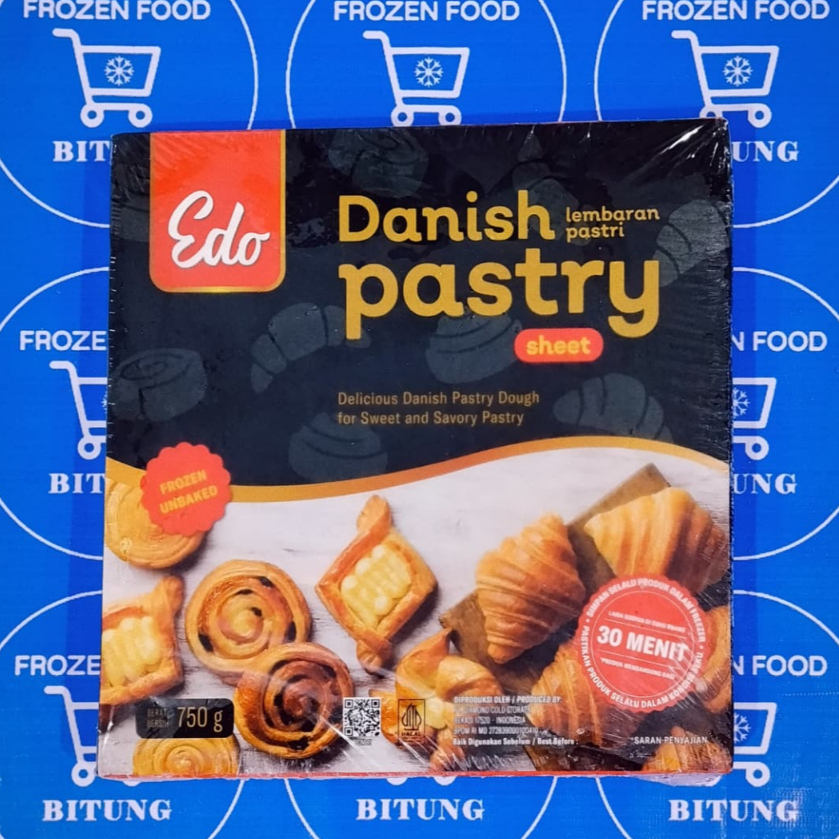 Edo Danish Pastry 750gr - Frozen Food Bitung