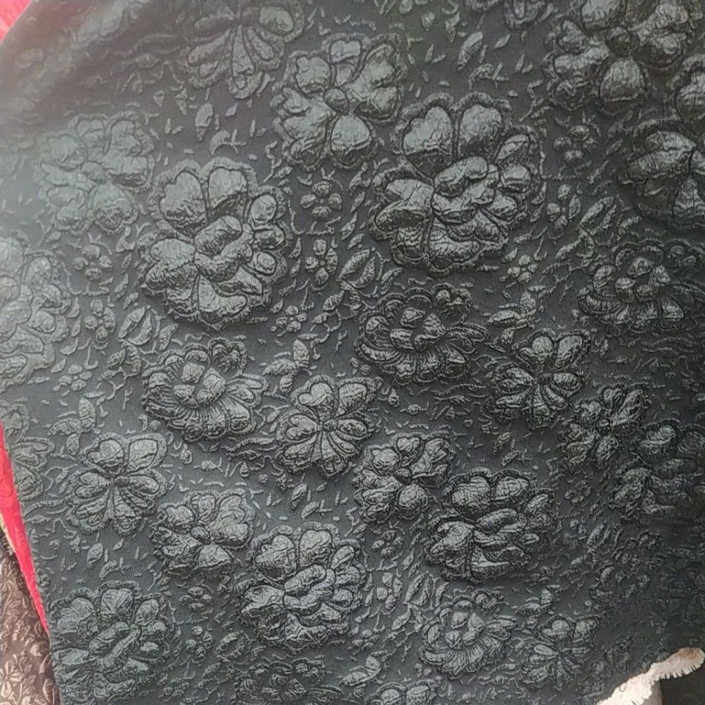 kain Jaguar Embost Motif bunga matahari