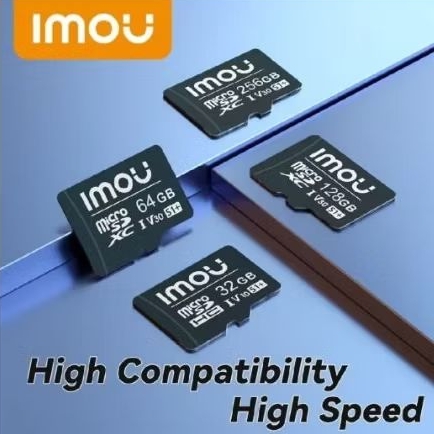 Kartu Memory 128GB Micro SD Imou Class10 Memory Card 64GB Memory CCTV MMC HP 256GB