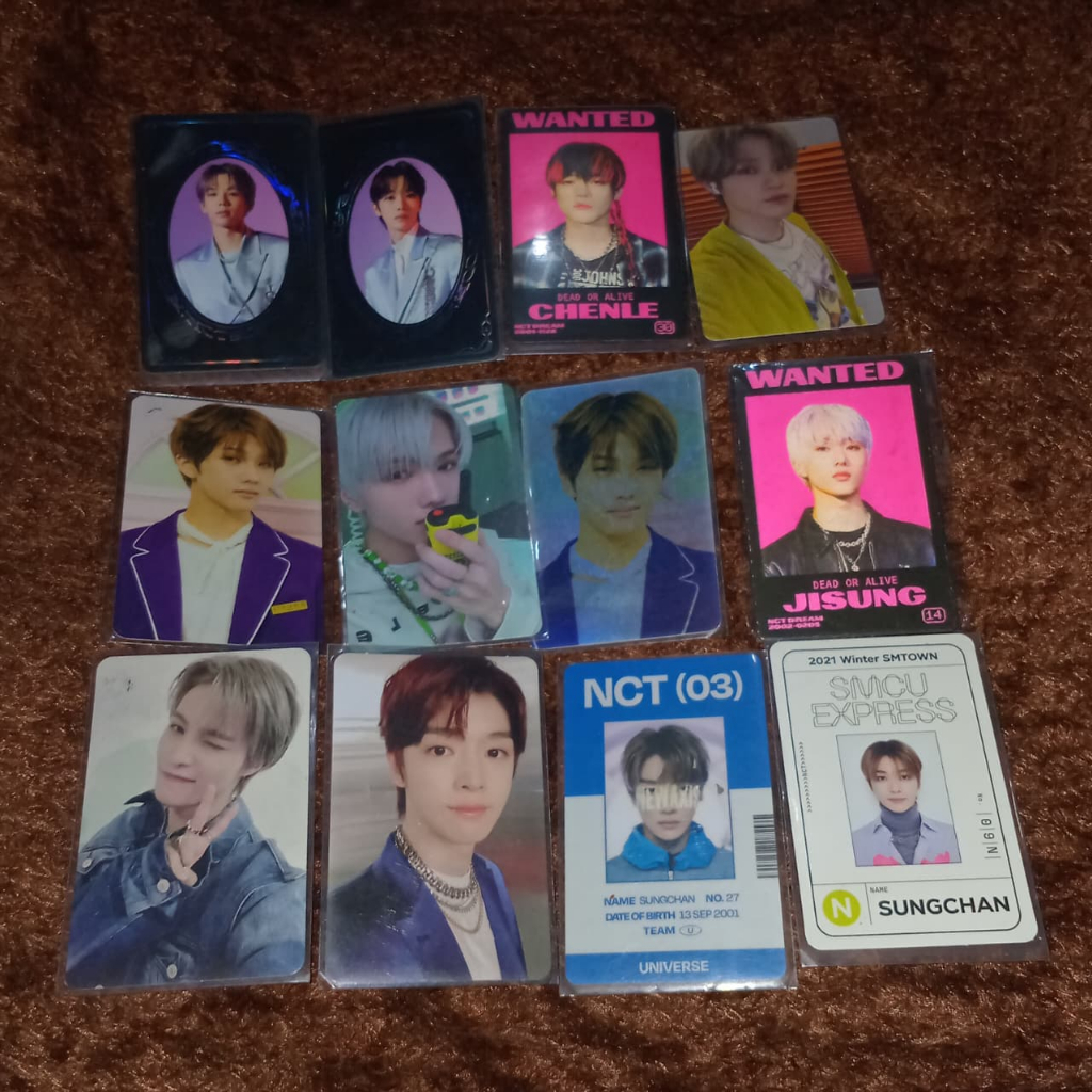 Photocard PC Official NCT 2020 Resonance 127 Dream WayV SMCU SMTown Sungchan Chenle Jisung Shotaro Y