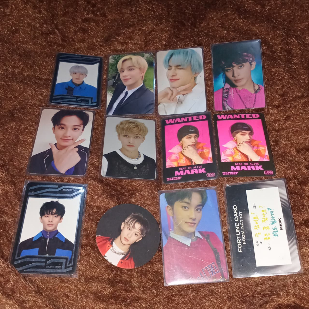 Photocard PC Official NCT 127 Dream Jungwoo Mark Album Access Card Dicon 101 Trading Neo City Sticke