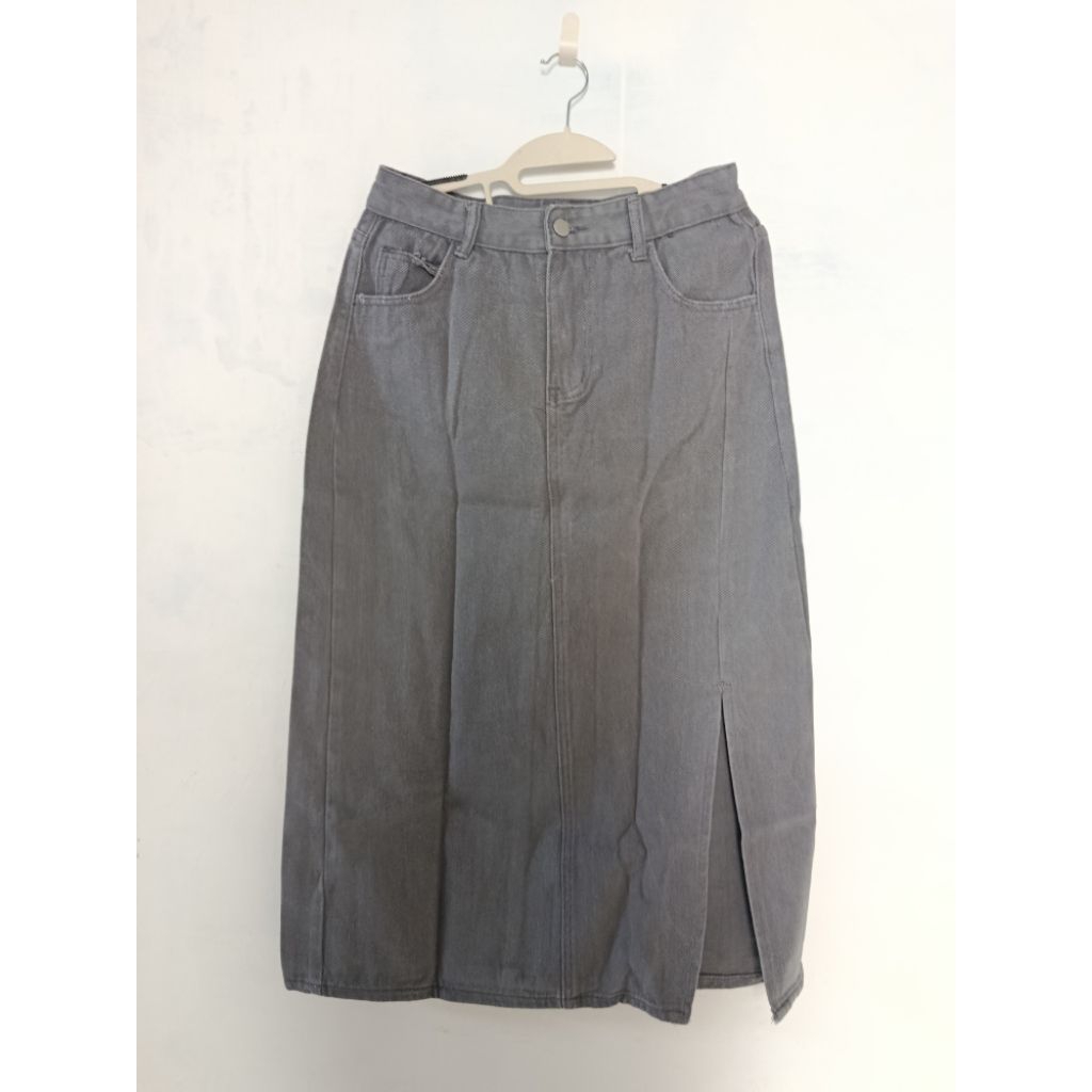 preloved rok jeans wanita rok span