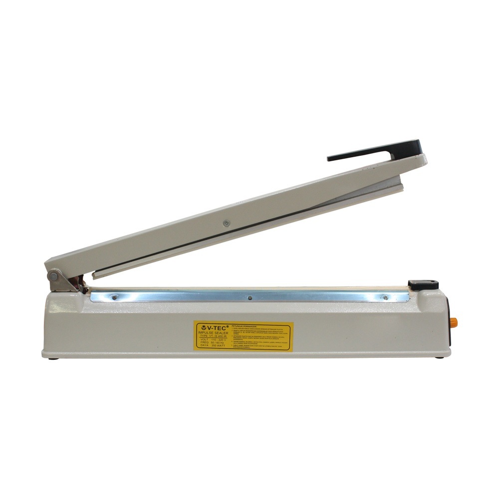 (1 pcs) Alat pres / impulse sealer V-tec bahan metal/besi ukuran 20 cm | 30 cm