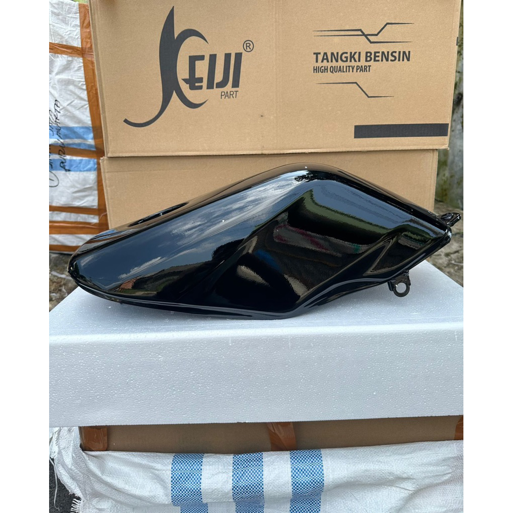 TANGKI TANGKI BENSIN NINJA R NINJA SS INPORT/TANGKI NINJA S NINJA R HITAM