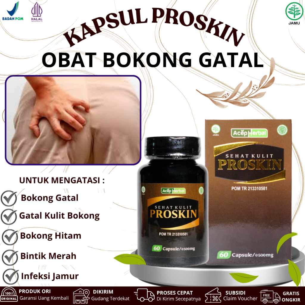 Obat Penghilang Gatal Di Bokong, Pantat Gata Bruntusan, Pantat Burik, Penghilang Gatal Borok Cenang 